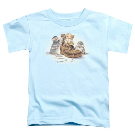 

Wildlife - Playful Kittens - Toddler Short Sleeve Shirt - 4T