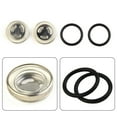 thumbnail image 6 of 2pack 18mm Motorcycle Bike Brake Master Cylinder Sight Glass Len & Rubber Gasket, 6 of 12