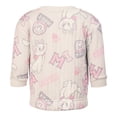 thumbnail image 3 of Disney Clothes Baby Girls Printed Fleece Sweatshirt and Pants Set – Minnie Mouse, Marie, Stitch, Pooh & Toy Story Outfit Set (12M–24M), 3 of 7