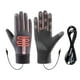 thumbnail image 1 of Guantes calefactables USB para hombre y mujer | Guantes de invierno impermeables con pantalla táctil para conducir, ciclismo, senderismo y esquí | Mitones térmicos a prueba de viento con sis, 1 of 6