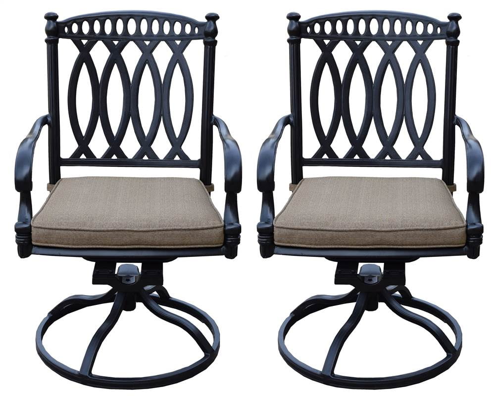 Oakland Living Morocco Aluminum Swivel Rocker Set of 2
