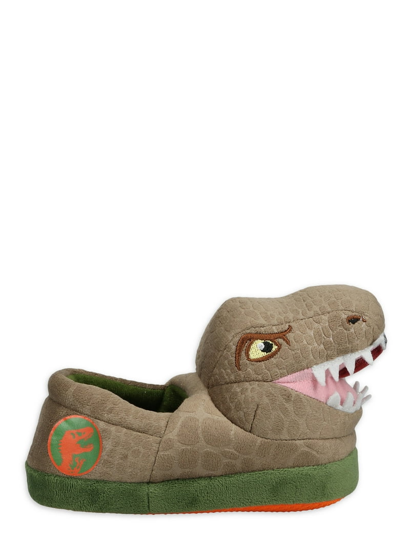 Jurassic World Dinosaur Kids House Shoes, Toddler Boys T-Rex