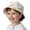 Yellow, variant on Krdevn Cherry Embroidery Kids Wide Brim Fisherman Sun Hat Adjustable Chin Cord Lightweight Breathable Outdoor for Toddler Boys Girls