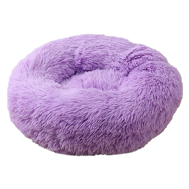 LSLJS Comfortable Plush Kennel Dogs Pet Litter Deep Sleep PV Cat Litter Sleeping Bed