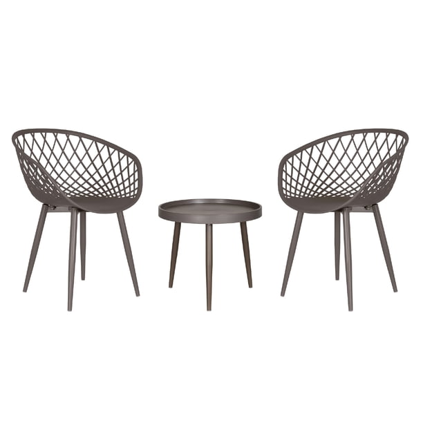Sala de Exterior Rélon Grayge | Conjunto de Jardín Moderno para Terraza, Patio o Balcón