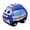 Blue, variant on Children's Simulation Toy Car Plush Doll Fire Truck Car Plush Doll Pendant Keychain