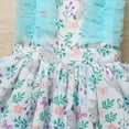 thumbnail image 6 of IBTOM CASTLE Toddler Kids Girls Birthday Party Dress Strawberry/Donut/Candy/Easter Day/Alice Polka Dots Embroidery Princess Ruffle Tulle Wedding Pageant Evening Dresses, 6 of 8