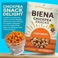 thumbnail image 3 of BIENA Chickpea Snacks - BCF26 Crunchy Roasted Chickpeas - High Fiber Vegan Protein Snacks for Adults and Kids - 4-Pack, 5 Ounce - Habanero, 3 of 3