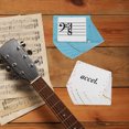 thumbnail image 4 of OUNONA 80Pcs Music Note Flashcards Multi Paper For Music Note Recognition In Home Schooling, 4 of 6