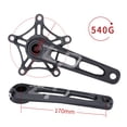 thumbnail image 3 of crank,Bike Crank Arm 170mm 130bcd 5 Crankset With And Set 170mm 130bcd 5 Crankset With Arm Set 170mm Crank Set Bike Adben Buzhi Crank Set Dsfen Papapi, 3 of 7