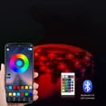 thumbnail image 4 of Tiras de luces LED cortables y fáciles de instalar, luces LED WiFi inteligentes para dormitorio, sincronización de música Bluetooth para tiras de luces para toldos de RV, 1,65 m, 4 of 4