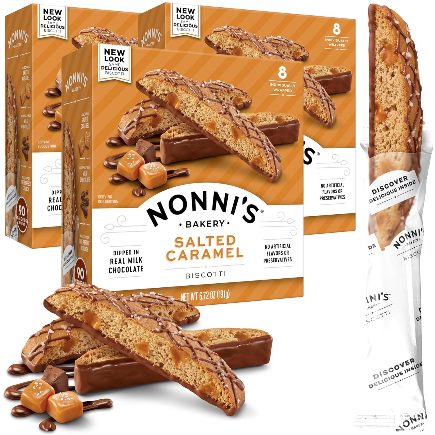 4 Pack La Dolce Vita Authentic Italian Biscotti, Kosher