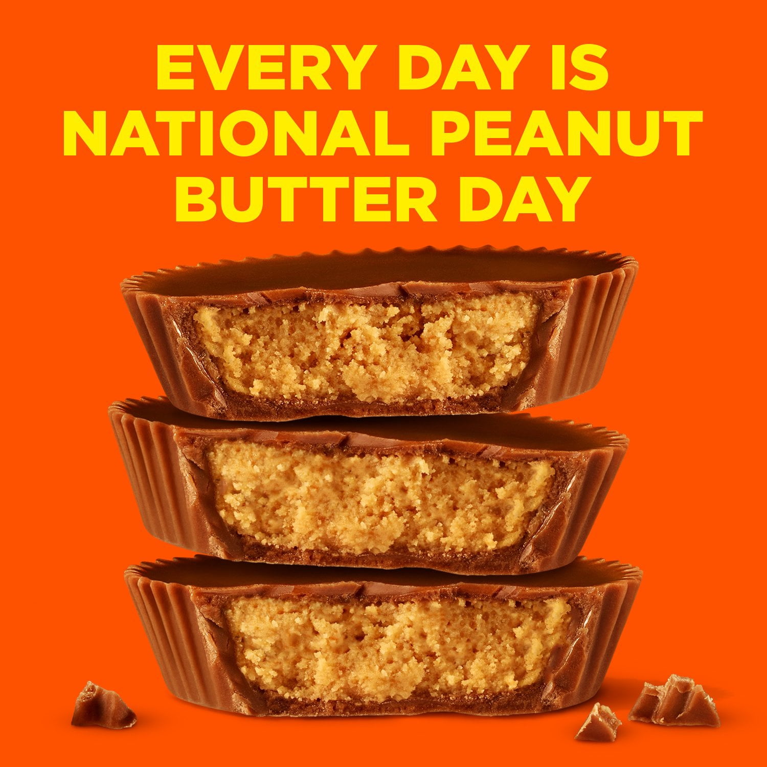 REESE'S Creamy Peanut Butter, Kosher Peanut Spread, 18 Ounce (Pack of 6)
