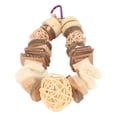 thumbnail image 4 of Juguetes Para Masticar Pájaros, Divertidos Troncos De Cartón, Garras De Ejercicio De Madera, Juguetes Para Masticar Loros Para Agapornis, 4 of 7