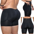 thumbnail image 3 of SUNSIOM Fullness Men Boxer Padded Butt Booster Enhancer Flat Stomach Shapewear Underwear, 3 of 5