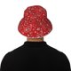 thumbnail image 5 of Balery Red Paisley Floral Sombreros para el sol para hombre y mujer, sombrero de pescador con UPF 50+, 5 of 6