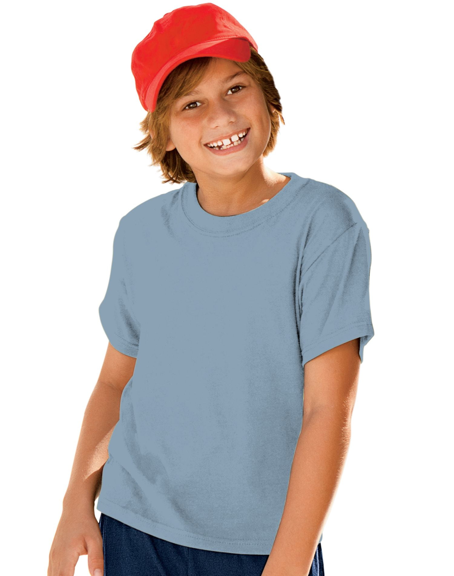 NEWYORK BOYS LONG SLEEVE T-SHIRT - BEIGH SLUB