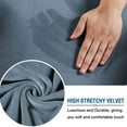 thumbnail image 4 of Youkk 1/2/3 3x Enjoy Comfort And Protection Chair Cover Dust-proof Chair Covers brown XL 1 Pc, 4 of 6