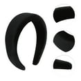 thumbnail image 3 of Unique Bargains 1 Pc Simple Pure Color Headbands for Women Black, 3 of 6
