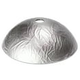 thumbnail image 6 of Eden Bath EB-GS77 5.75 in. Embossed Round Glass Vessel Sink, Silver, 6 of 8