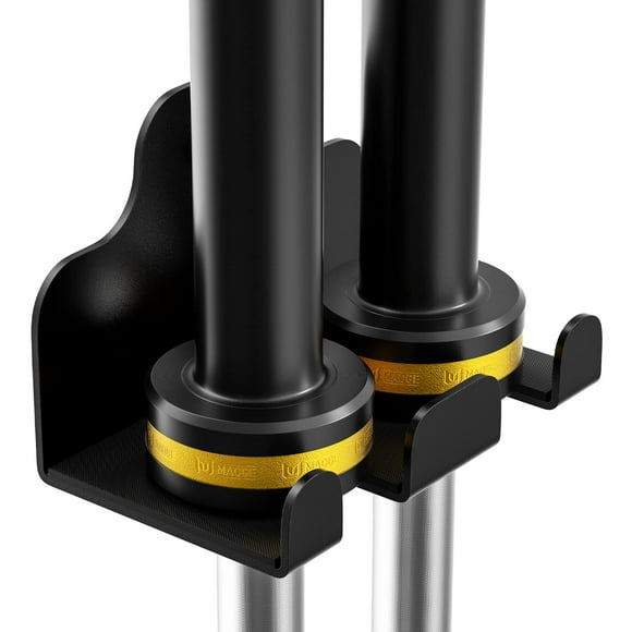 Soporte para mancuernas JNIHEEP para garaje, gimnasio, pared, negro