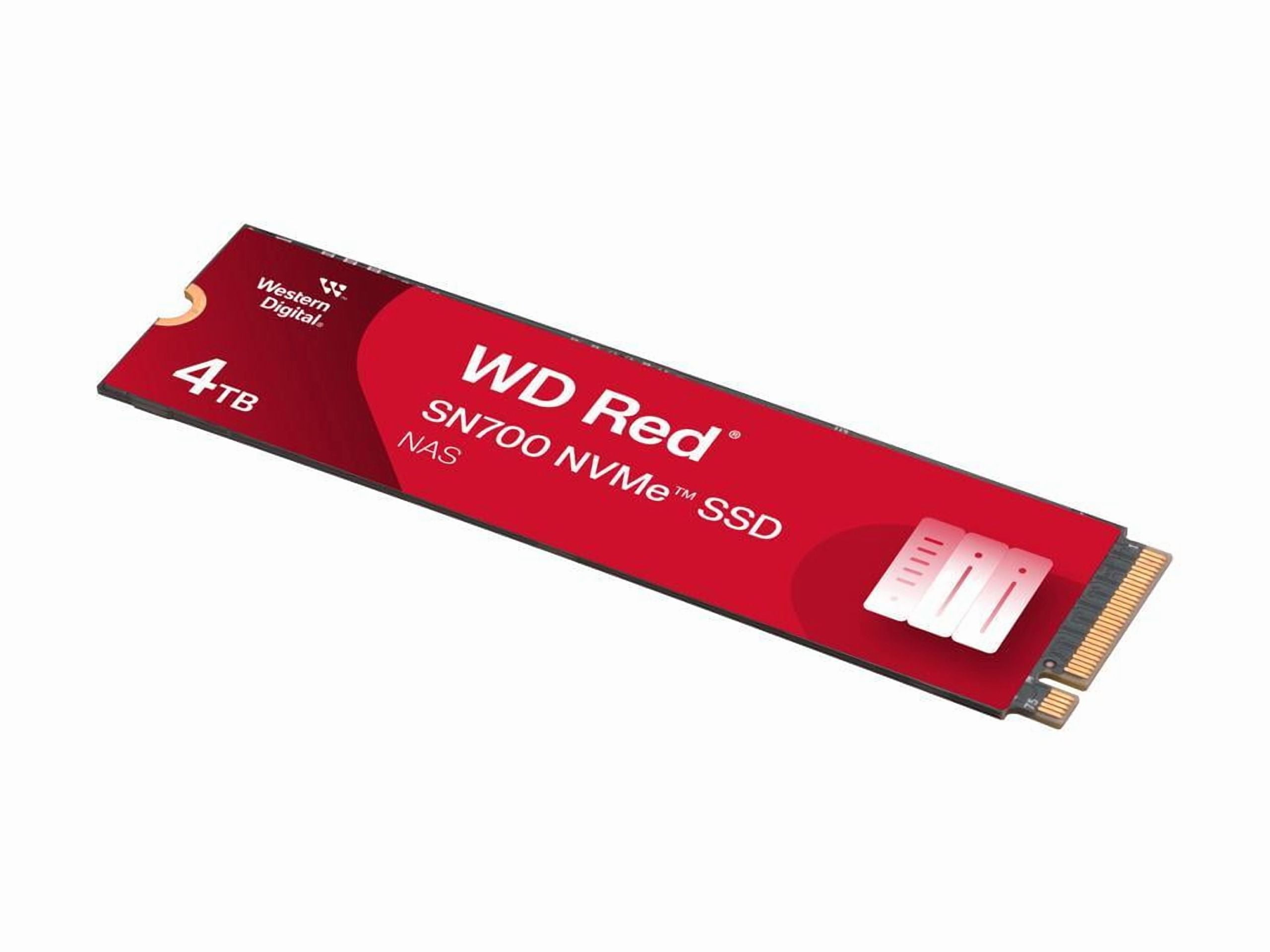 Western Digital 4TB WD Red SN700 NVMe SSD for NAS Devices