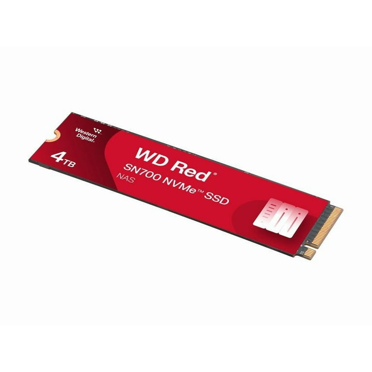 Western Digital 4TB WD Red SN700 NVMe SSD for NAS Devices
