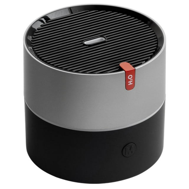 Difusor de aroma de aceites esenciales redondo de 230 ml, humidificador de aire silencioso de plástico para el hogar. Astilla