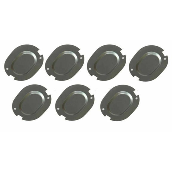 7pc Interior & Trunk Floor Drain Plug Set 1964-1966 GTO Chevelle Nova 442 Trucks