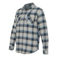 thumbnail image 2 of Burnside Yarn-Dyed Long Sleeve Flannel Shirt, 2 of 5