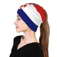 thumbnail image 2 of Women Republic-Of-Croatian-Flag Slouchy Beanie Hat Stretch Turban Hats Headwear Caps Baggy Skull Sleep Scarf, 2 of 7