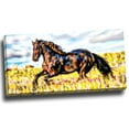 thumbnail image 4 of Design Art Ride Free Horse Animal Art Single Panel Canvas Wall Art, 4 of 4