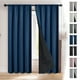 thumbnail image 1 of Cortinas Opacas de Poliéster Pongee con Barra | Beige | 200X100Cm | Aislantes Térmicas y Acústicas | 1 Unidad, 1 of 6