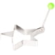 thumbnail image 5 of Inteprter Molde para tortitas, molde para tortillas, anillo de huevo frito para cocinar en forma de corazón, resistente al agua, creación Estrella 9.2*9.5 cm 2Conjunto, 5 of 6
