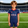thumbnail image 2 of Unisex Kids Football Girls Football Shirts Boy Football Outfits Little Athlete 2 14 Years Clothes, 2 of 4