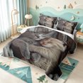 thumbnail image 3 of meiyoeat Kawaii Kitten Quilt Full,Cute Pet Animal Full Bedspread Sets,3-Piece,1 Coverlet and 2 Pillowcases, 3 of 7
