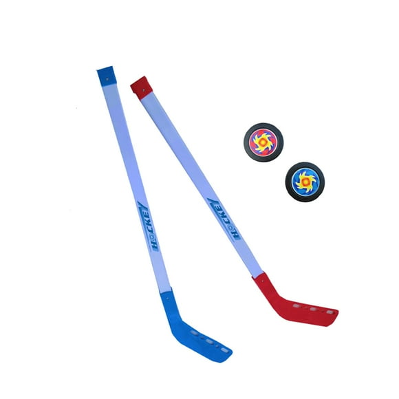Juego de hockey y juego de bolas mini palitos de hockey juego livianos balas de hockey al aire libre para el jardín para al aire libre vacaciones al Bolsa de pp