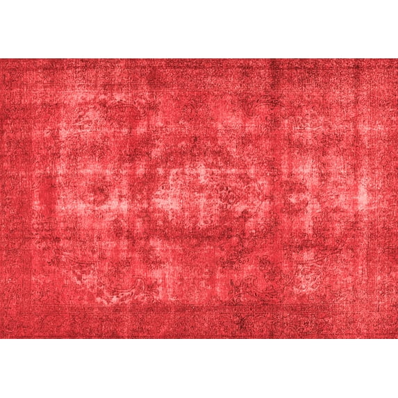 Ahgly Company Indoor Rectangle Persian Red Bohemian Area Rugs, 2' x 4'