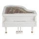 thumbnail image 1 of Caja de música Linaichen, caja de música mecánica de resina para piano de cola para decoración del hogar, 1 of 8