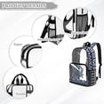 thumbnail image 6 of FKELYI Aztec Fish Print 17 Inch Clear Backpack for Boys & Girls, Kids Backpack See Through Schoolbag Spacious Bookbag Travel Bags for Elementary Student, 6 of 7