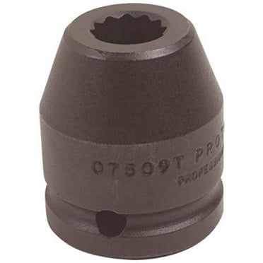 Impact Socket, 3/4 In Dr, 3/4 In, 12 pt