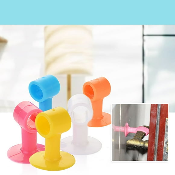 Dvkptbk Door Stopper Door Handle Silicone Door Stopper Punch-free Toilet Door Stopper Anti-collision Tools on Clearance