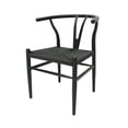 thumbnail image 2 of Set de 4 Sillas Hogar Micerino Metal Mundo In Diseño Escandinavo Ergonómico Negro, 2 of 8