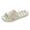White, variant on House Slippers for Men Non Cloud Slides for Women Dressy Open Toe Thick Sole Womens Sandals Comfortable for Bathroom Indoor Outdoor Beach