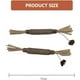 thumbnail image 3 of Palo de hierba para gatos, palo para rechinar los dientes con hierba para gatos, palo para gatos, juguete molar de madera natural para gatos, 2 piezas, 3 of 5