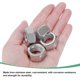 thumbnail image 2 of Uxcell 20 Paquete de Tuercas Hexagonales Métricas M16 x 2mm Acero Inoxidable para Maquinaria Automotriz, 2 of 5