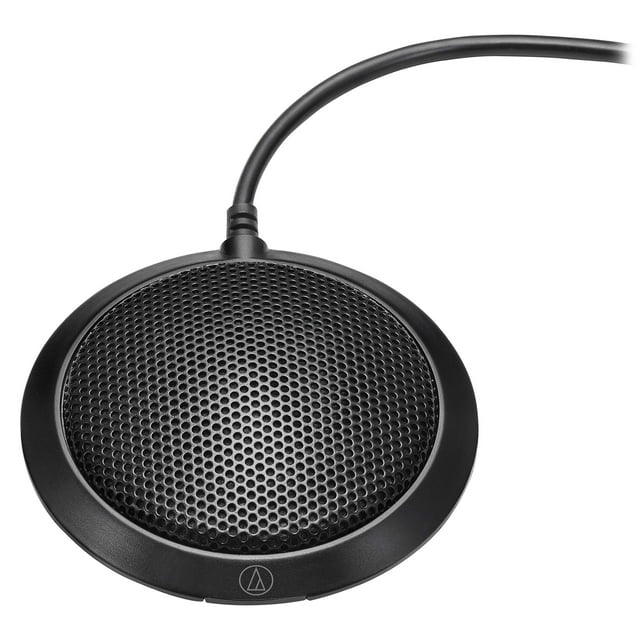 Audio-Technica Atr4697-Usb Micrófono De Superficie De Condensador Omnidireccional Negro
