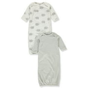 Carter's Unisex Baby Elephant 2-Pack Gowns (Newborn)