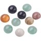 thumbnail image 2 of 30 piedras de bolsillo de ágata natural teñidas y calentadas con forma de corazón para meditación de equilibrio energético, 21~22 x 21,5~22,5 x 5~6 mm, 2 of 8
