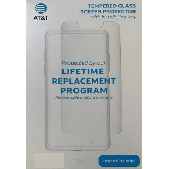 AT&T Tempered Glass  Screen Protector - iPhone 13mini